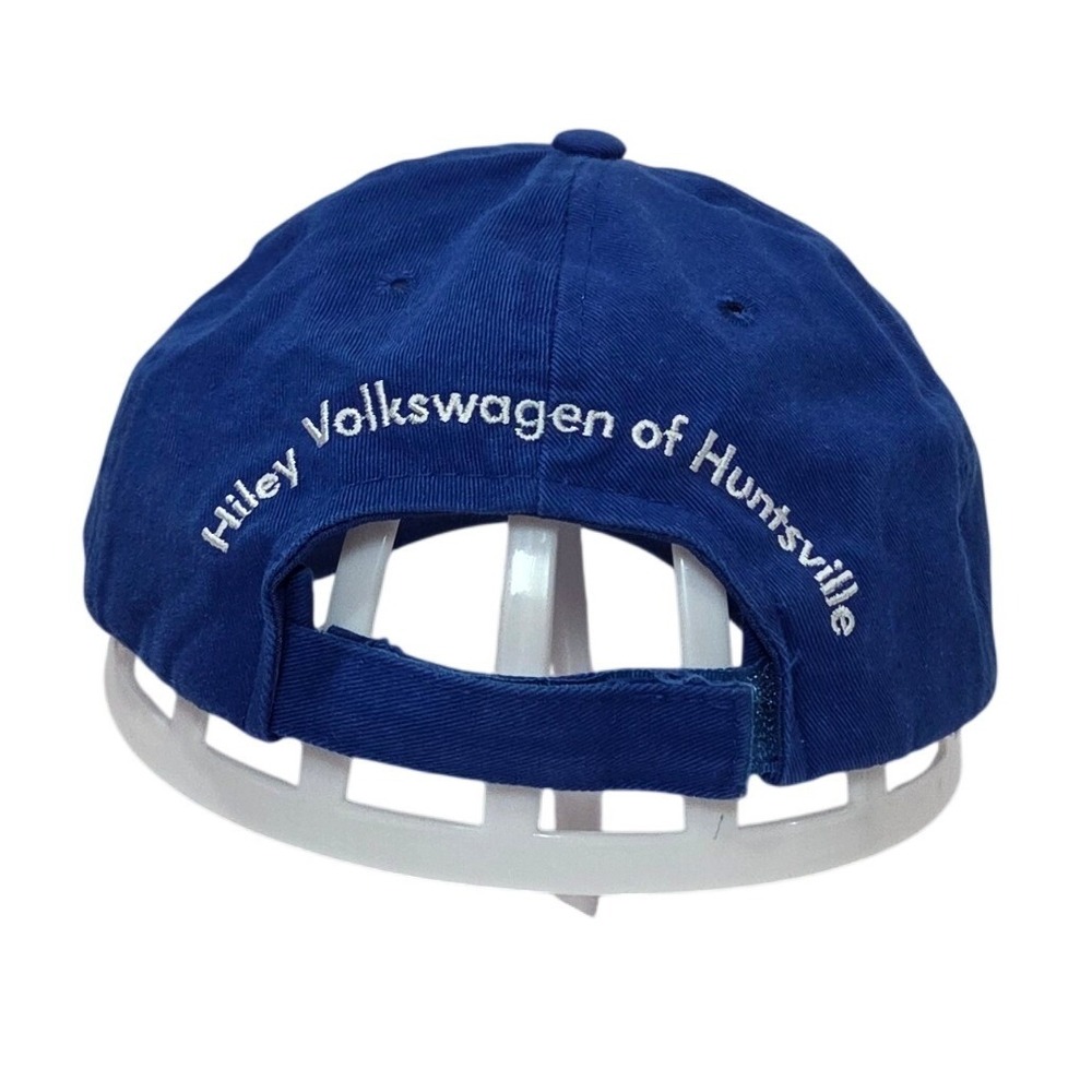 Volkswagen VW Royal Blue Embroidered Dad Hat Adjustable Baseball Cap Hiley VW - Picture 4 of 4